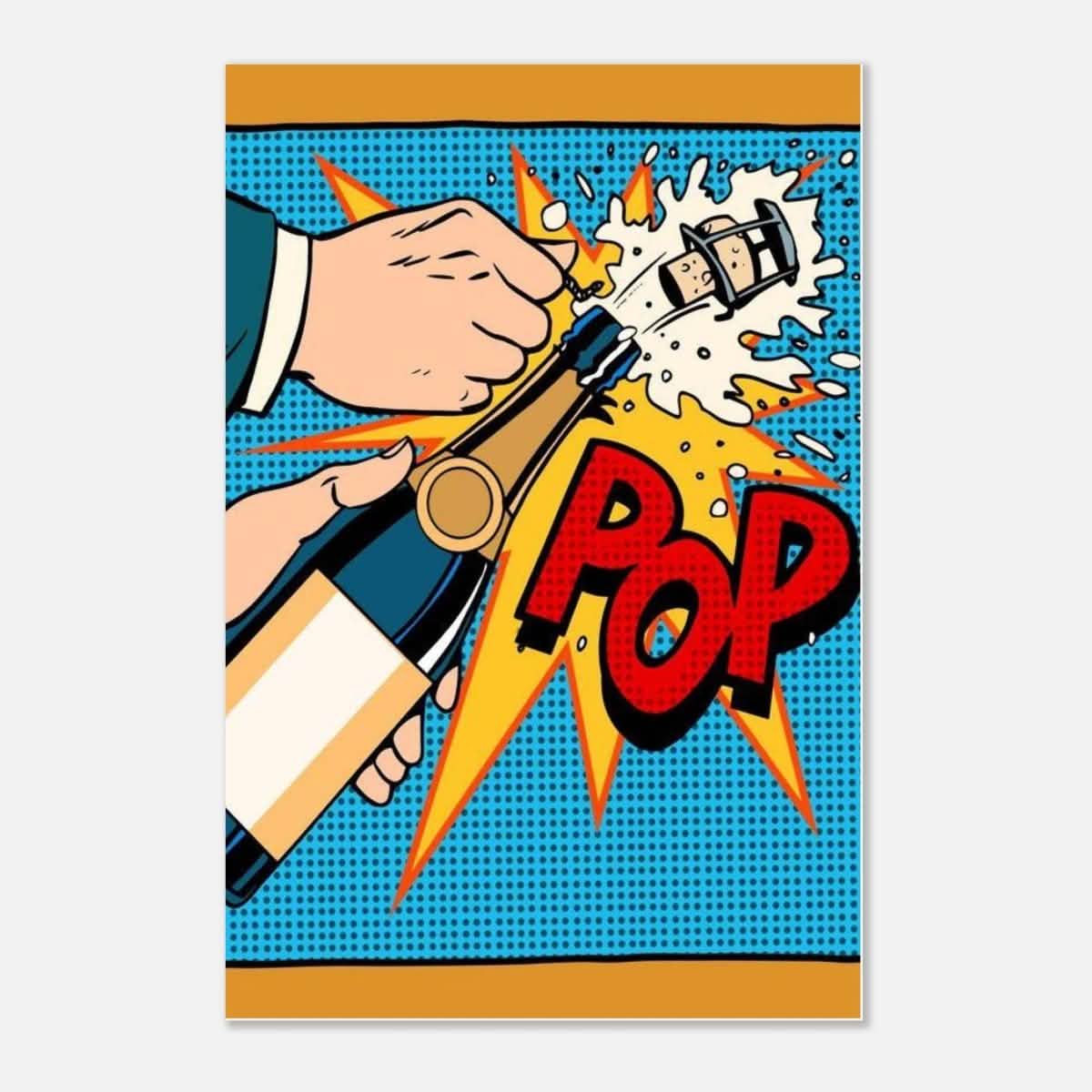 Da Vinci Pop Art Wall Art - Aluminum Print - 30x45 cm / 12x18″ -