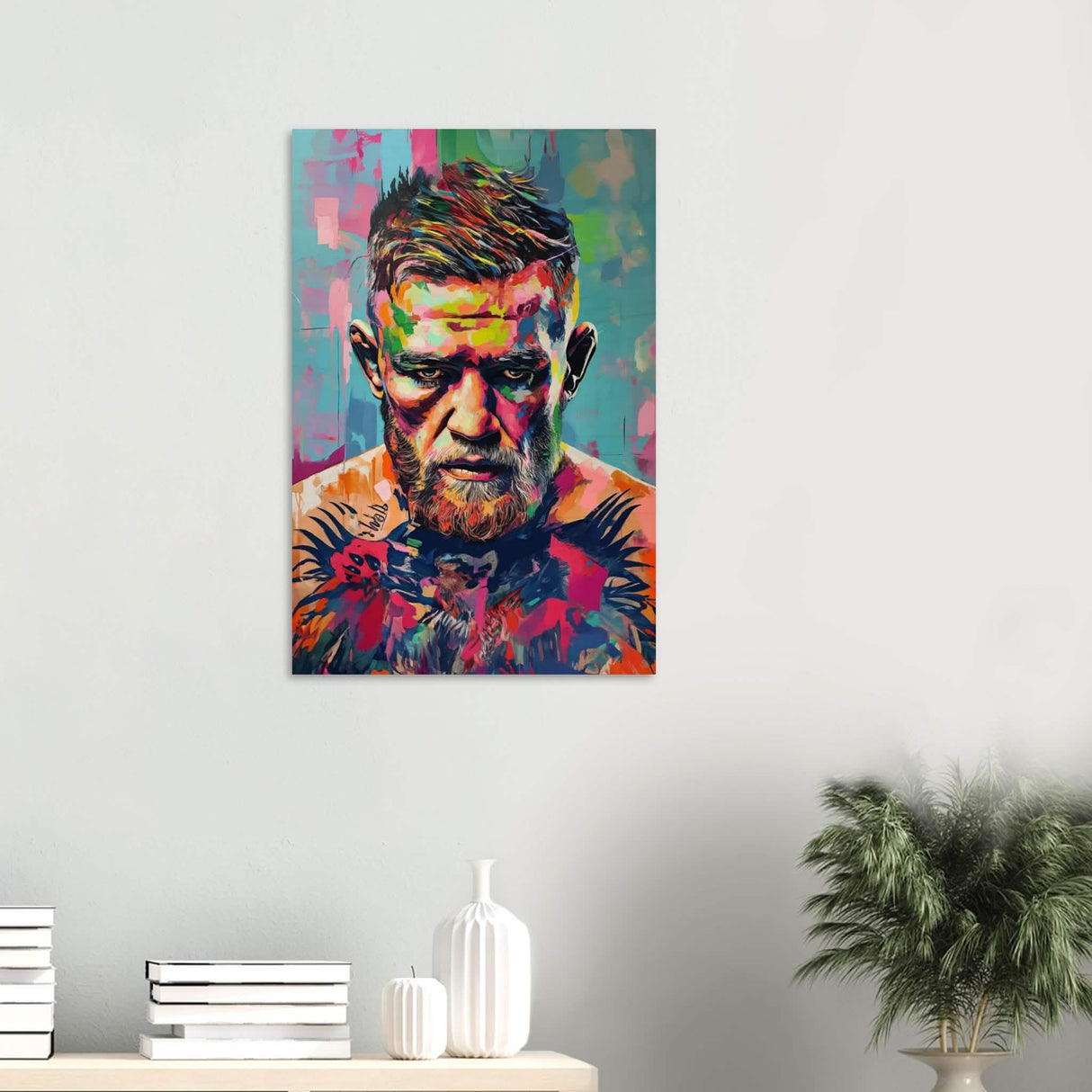 Da Vinci Pop Art Wall Art - Wood Prints - 50x75 cm / 20x30″ - 20 mm