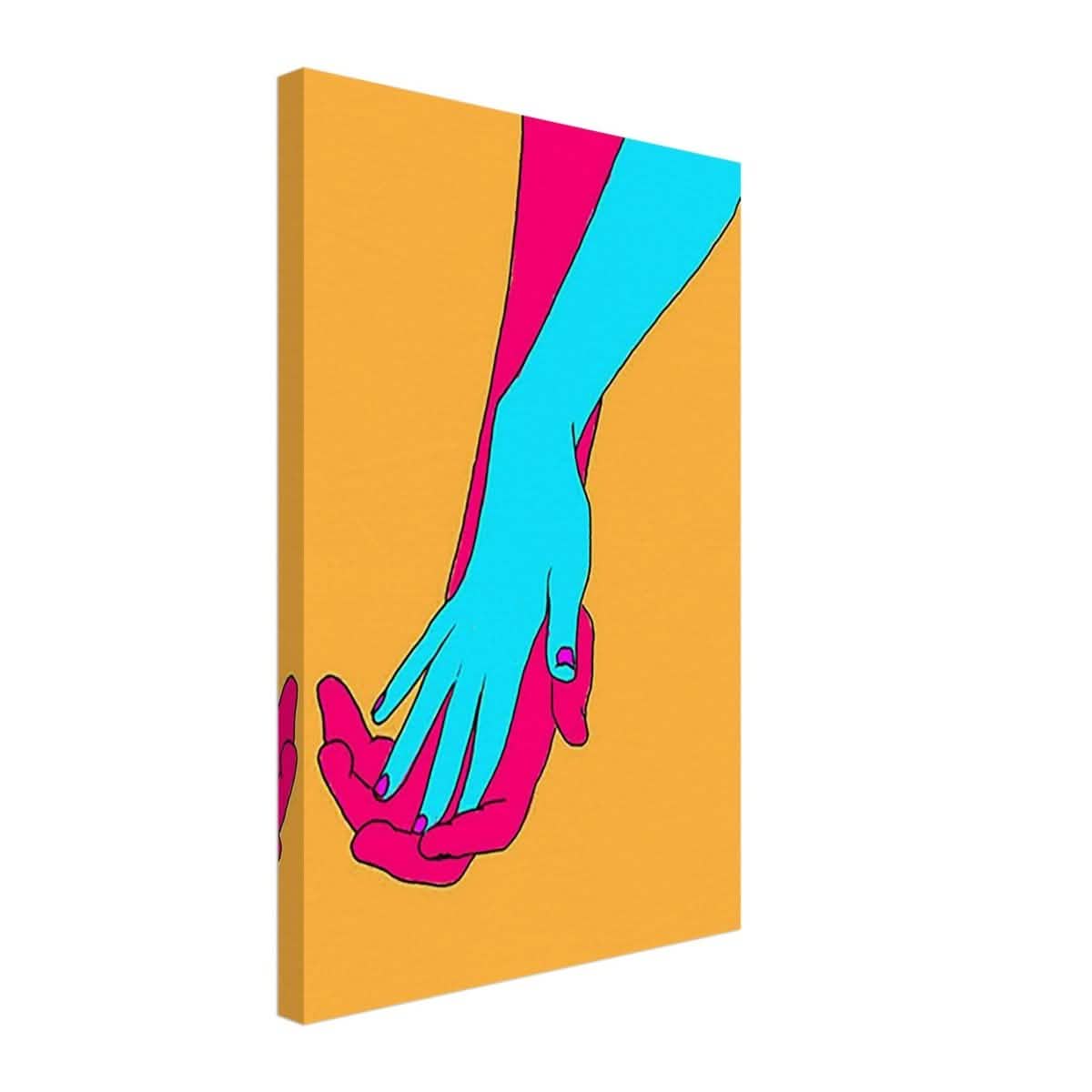 Da Vinci Pop Art Wall Art - Canvas - 40x60 cm / 16x24″ - Thick