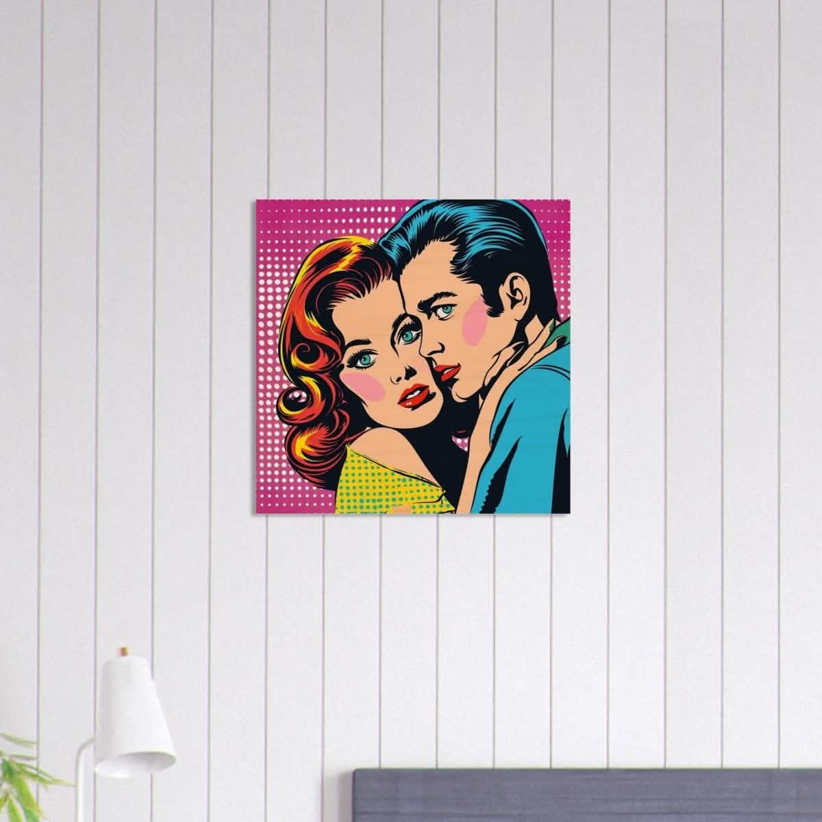 Da Vinci Pop Art Wall Art - Wood Prints - 60x60 cm / 24x24″ - 20 mm