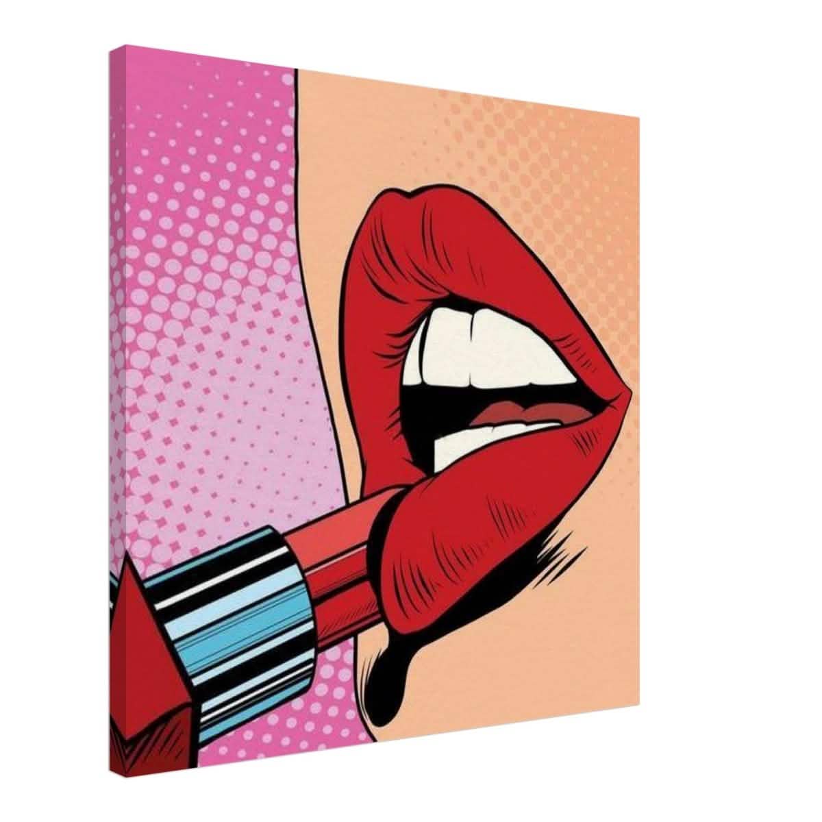 Da Vinci Pop Art Wall Art - Canvas - 60x60 cm / 24x24″ - Slim