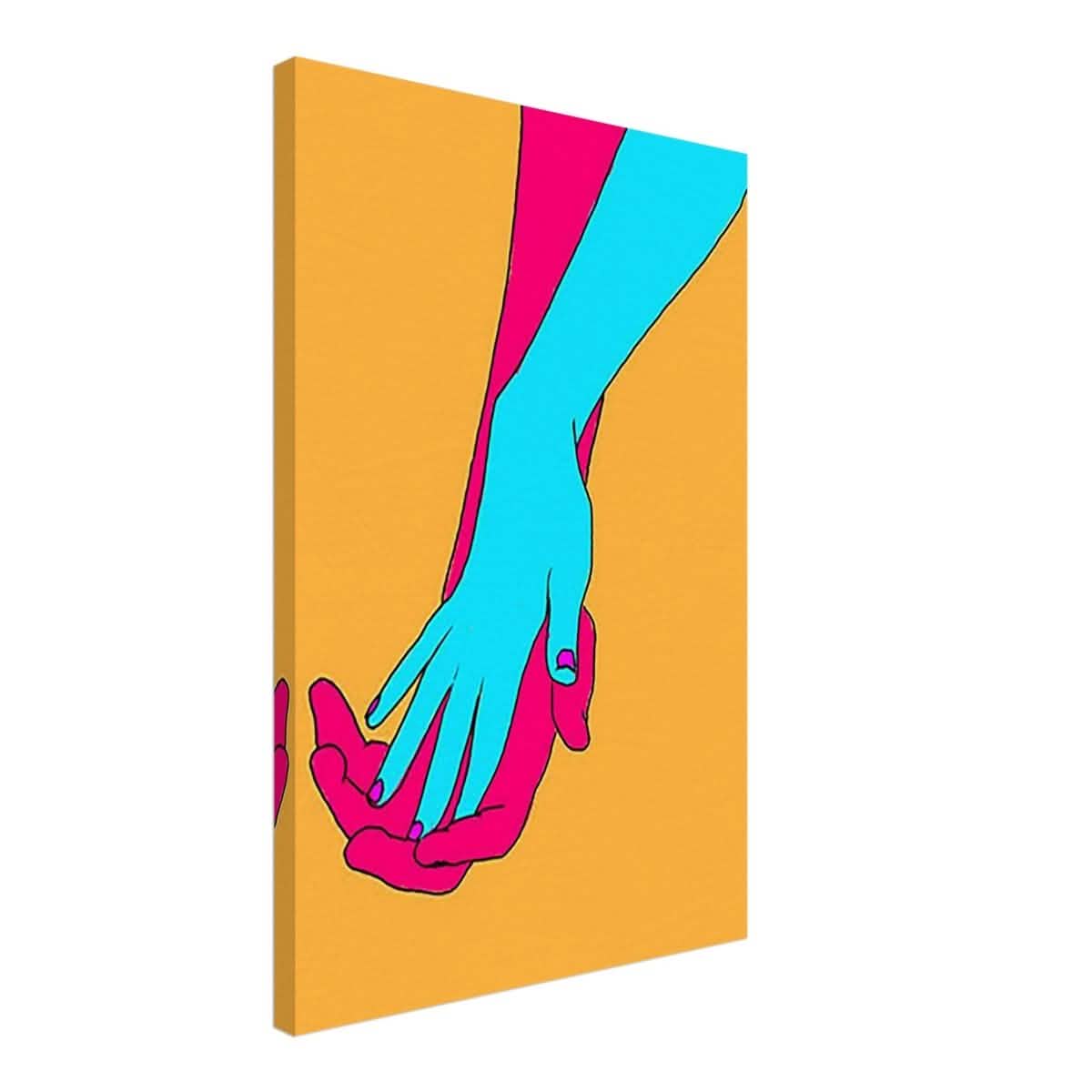 Da Vinci Pop Art Wall Art - Canvas - 50x75 cm / 20x30″ - Thick