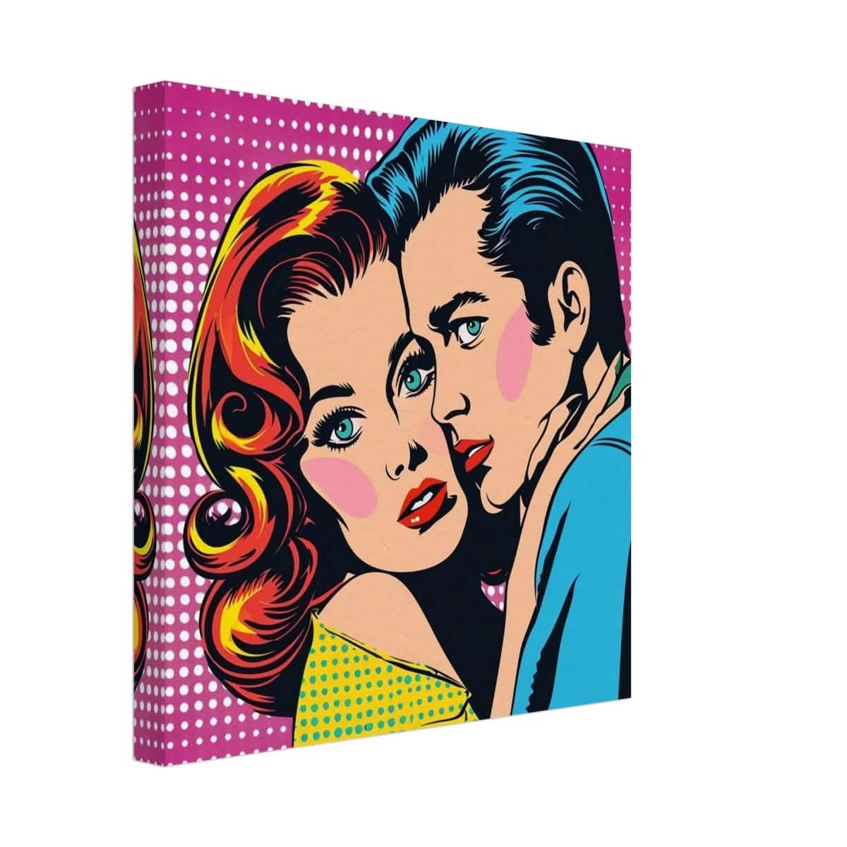 Da Vinci Pop Art Wall Art - Canvas - 30x30 cm / 12x12″ - Slim