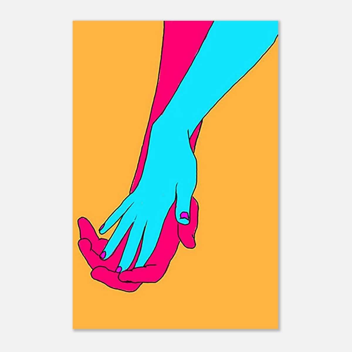 Da Vinci Pop Art Wall Art - Aluminum Print - 40x60 cm / 16x24″ -