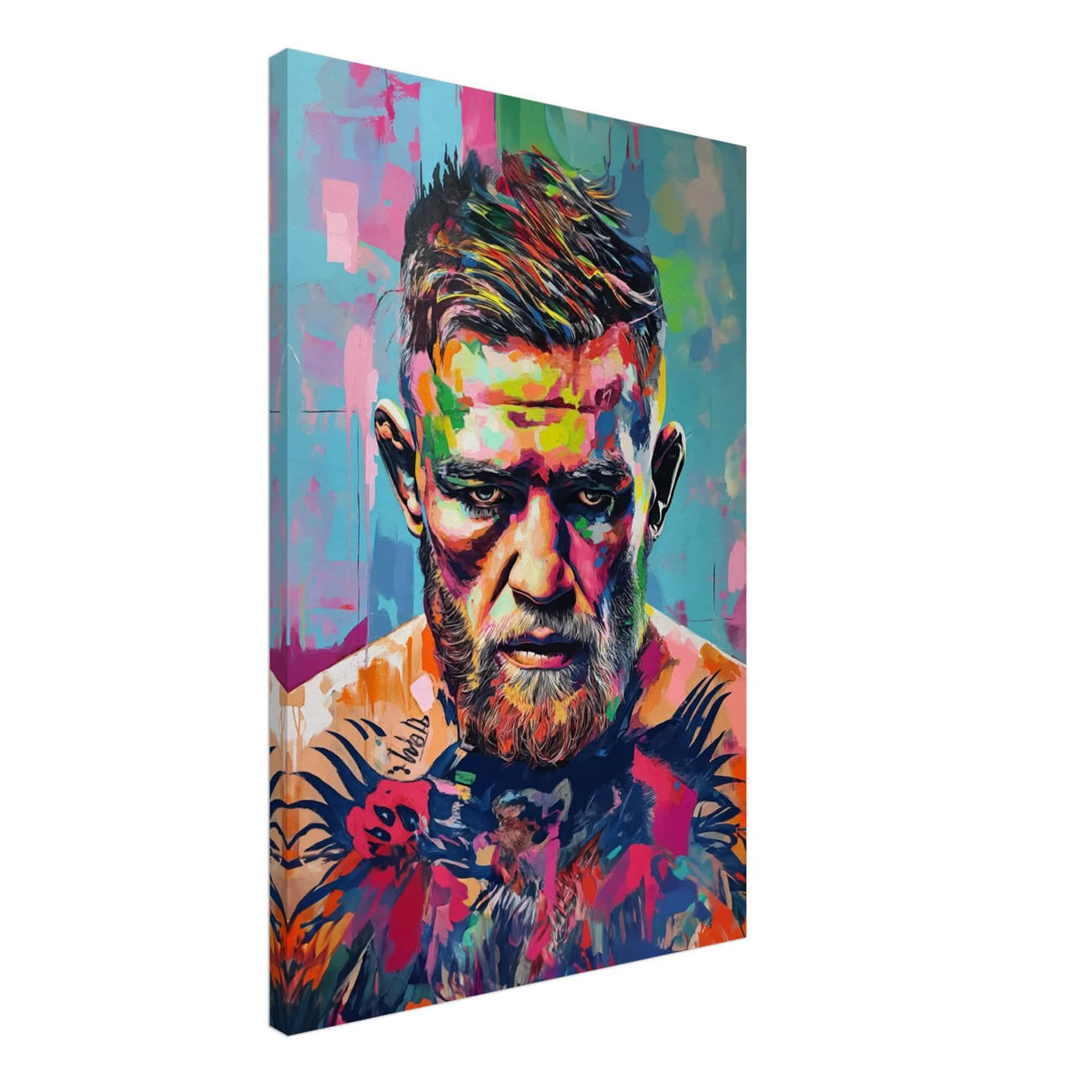 Da Vinci Pop Art Wall Art - Canvas - 60x90 cm / 24x36″ - Thick