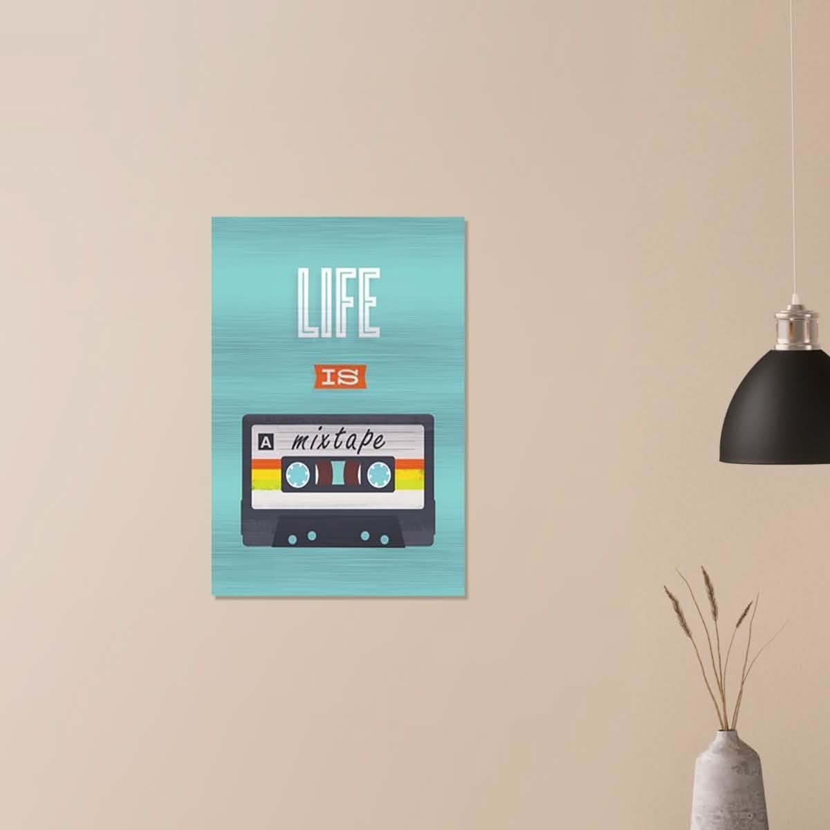 Da Vinci Pop Art Wall Art - Brushed Aluminum Print - 50x75 cm / 20x30″ -