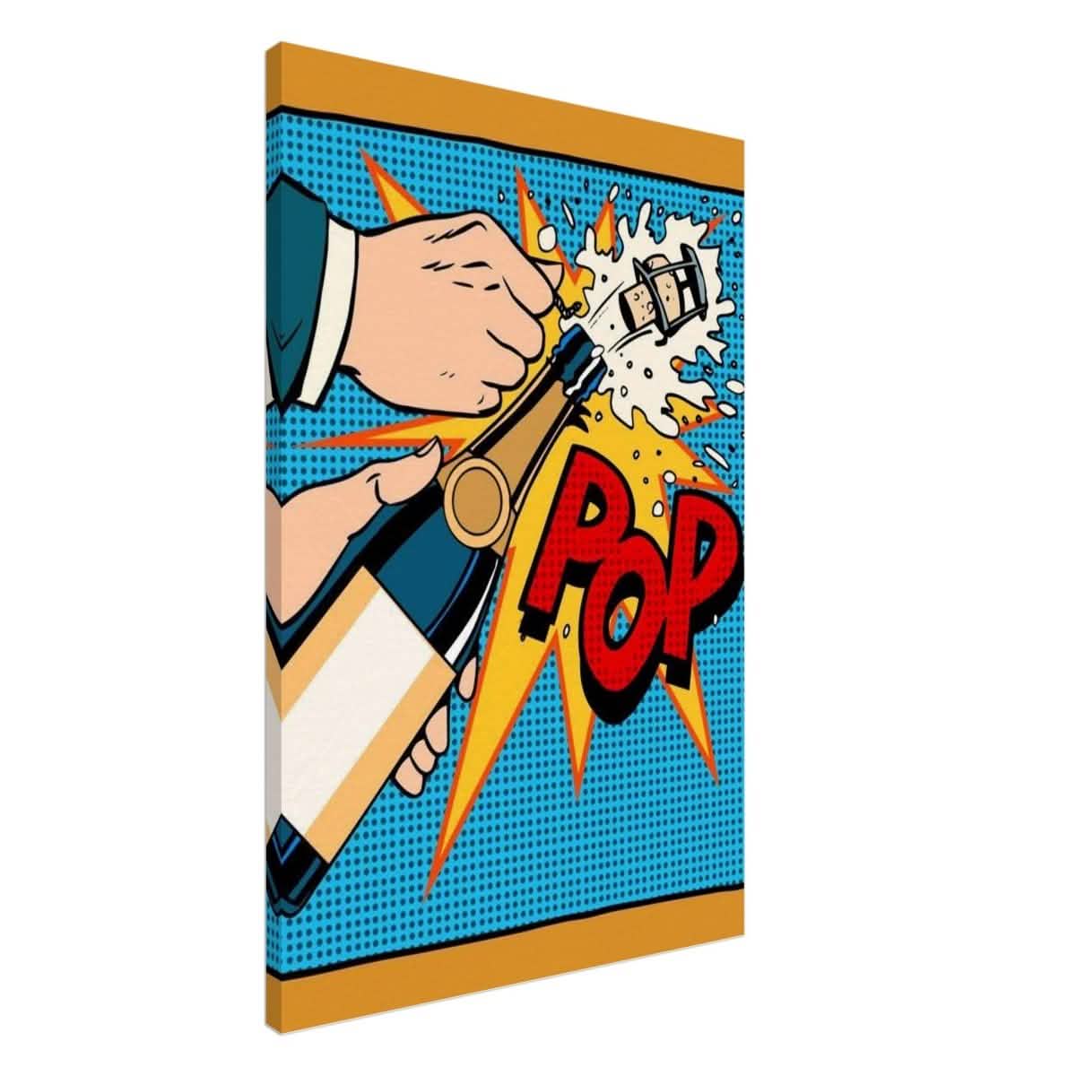 Da Vinci Pop Art Wall Art - Canvas - 60x90 cm / 24x36″ - Slim