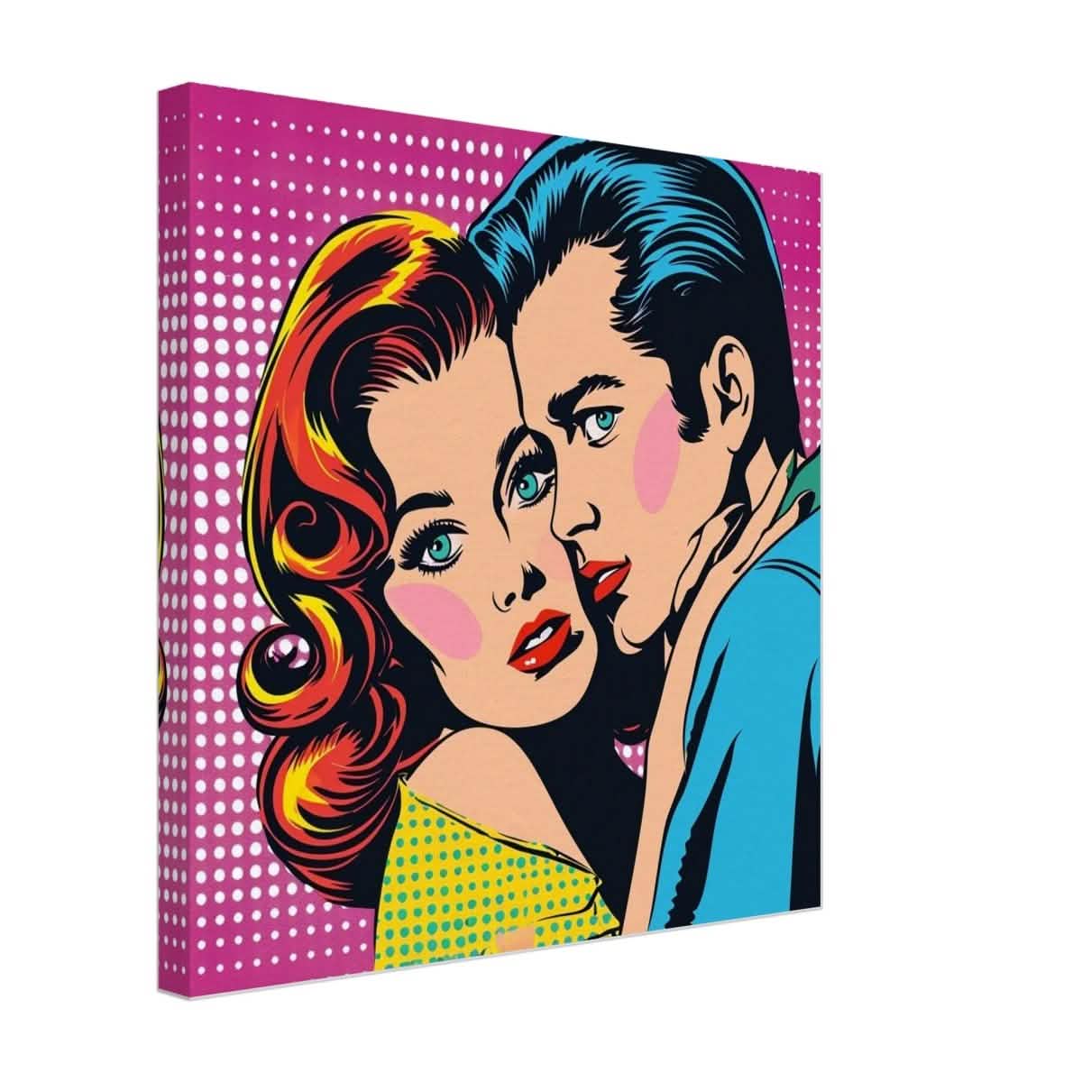Da Vinci Pop Art Wall Art - Canvas - 40x40 cm / 16x16″ - Slim