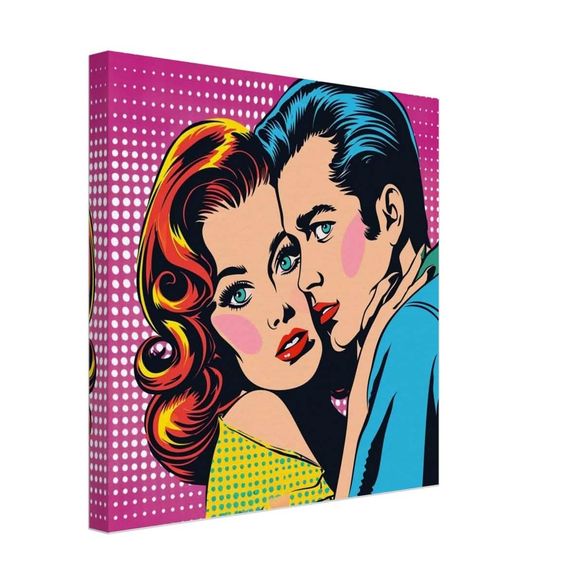 Da Vinci Pop Art Wall Art - Canvas - 40x40 cm / 16x16″ - Thick