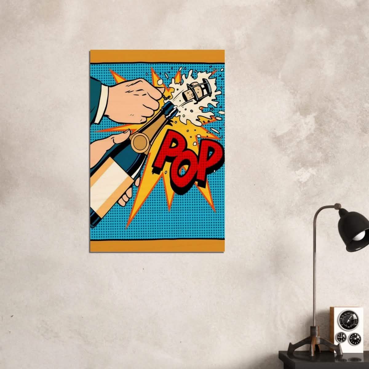 Da Vinci Pop Art Wall Art - Wood Prints - 60x90 cm / 24x36″ - 10 mm