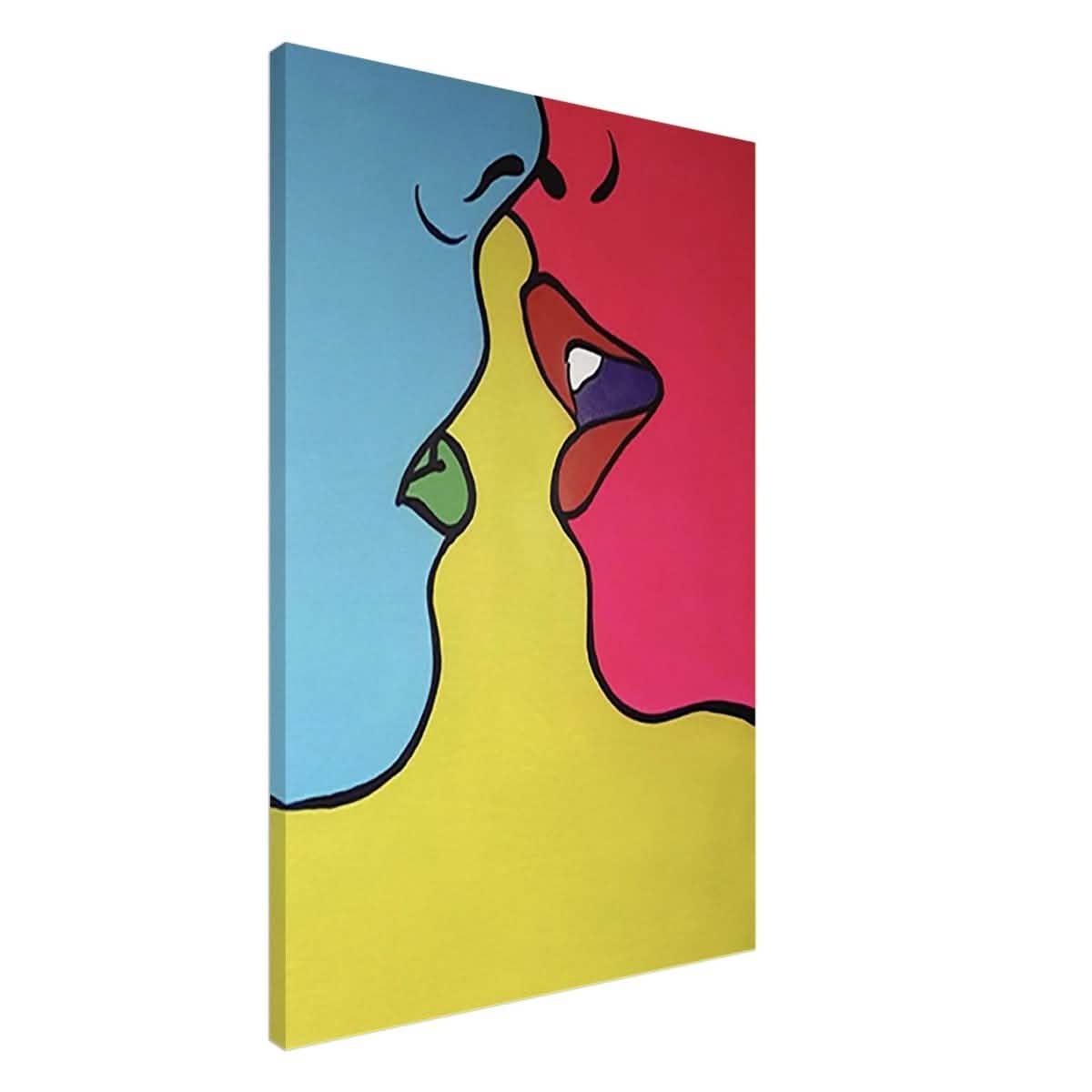 Da Vinci Pop Art Wall Art - Canvas - 60x90 cm / 24x36″ - Slim