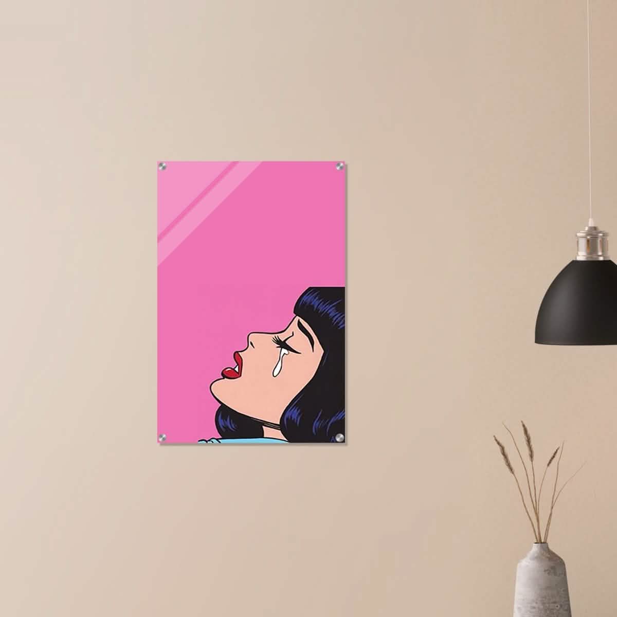 Da Vinci Pop Art Wall Art - Acrylic Print - 50x75 cm / 20x30″ -