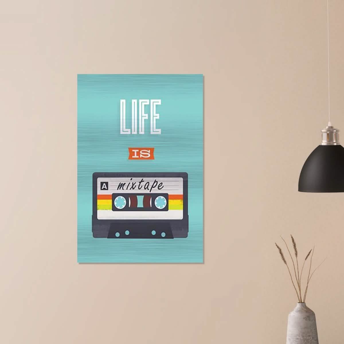 Da Vinci Pop Art Wall Art - Brushed Aluminum Print - 60x90 cm / 24x36″ -