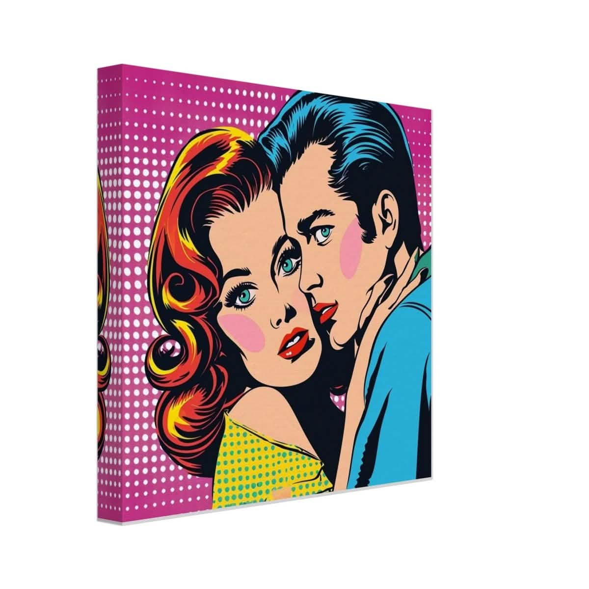 Da Vinci Pop Art Wall Art - Canvas - 30x30 cm / 12x12″ - Thick
