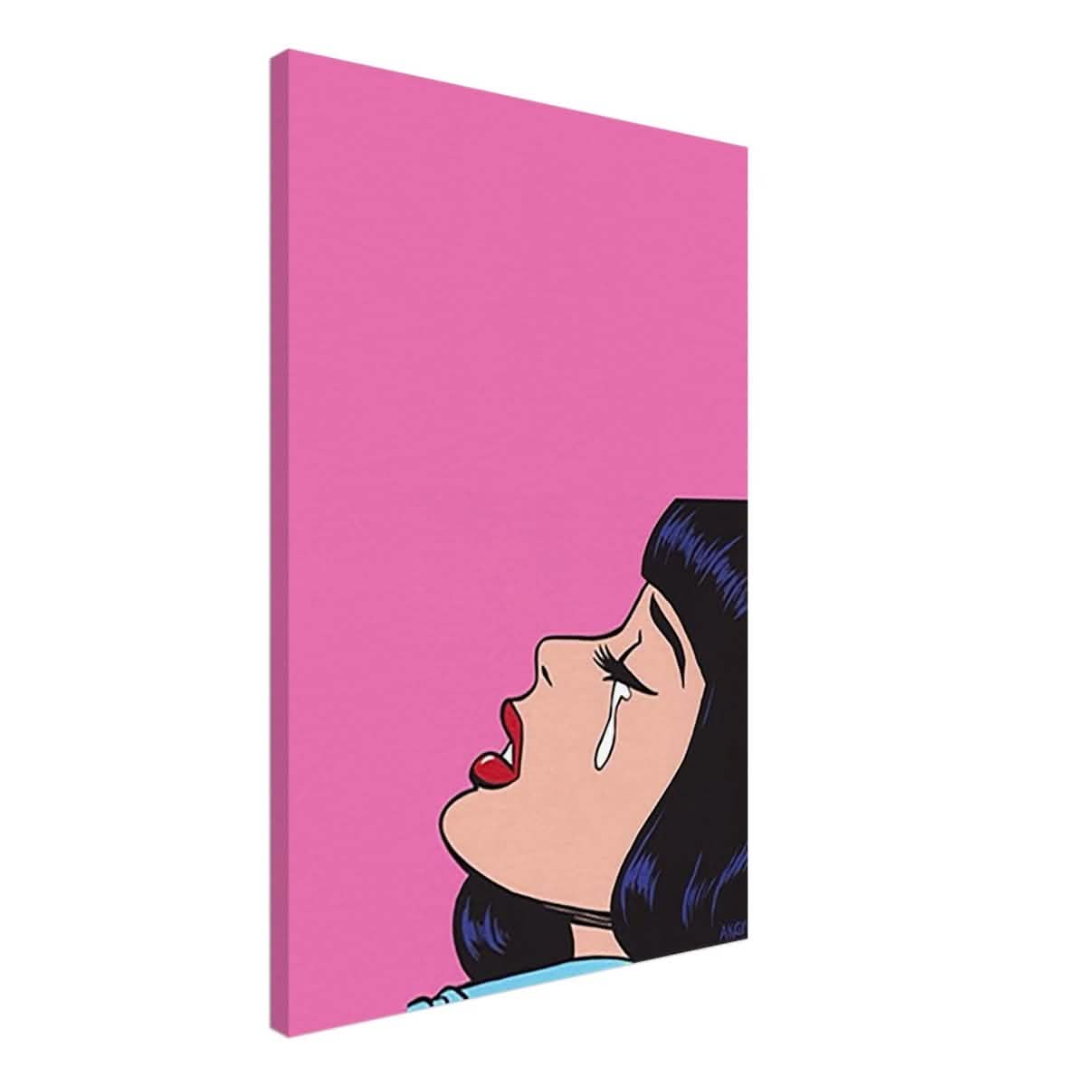 Da Vinci Pop Art Wall Art - Canvas - 50x75 cm / 20x30″ - Slim