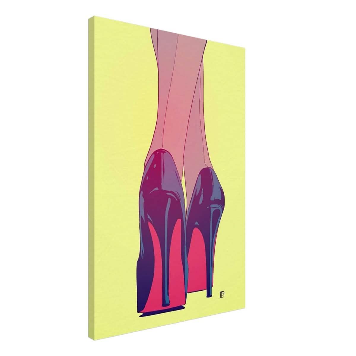 Da Vinci Pop Art Wall Art - Canvas - 60x90 cm / 24x36″ - Thick