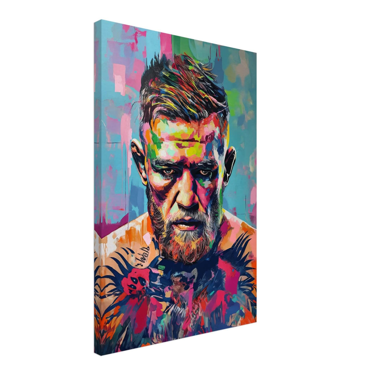 Da Vinci Pop Art Wall Art - Canvas - 50x75 cm / 20x30″ - Thick