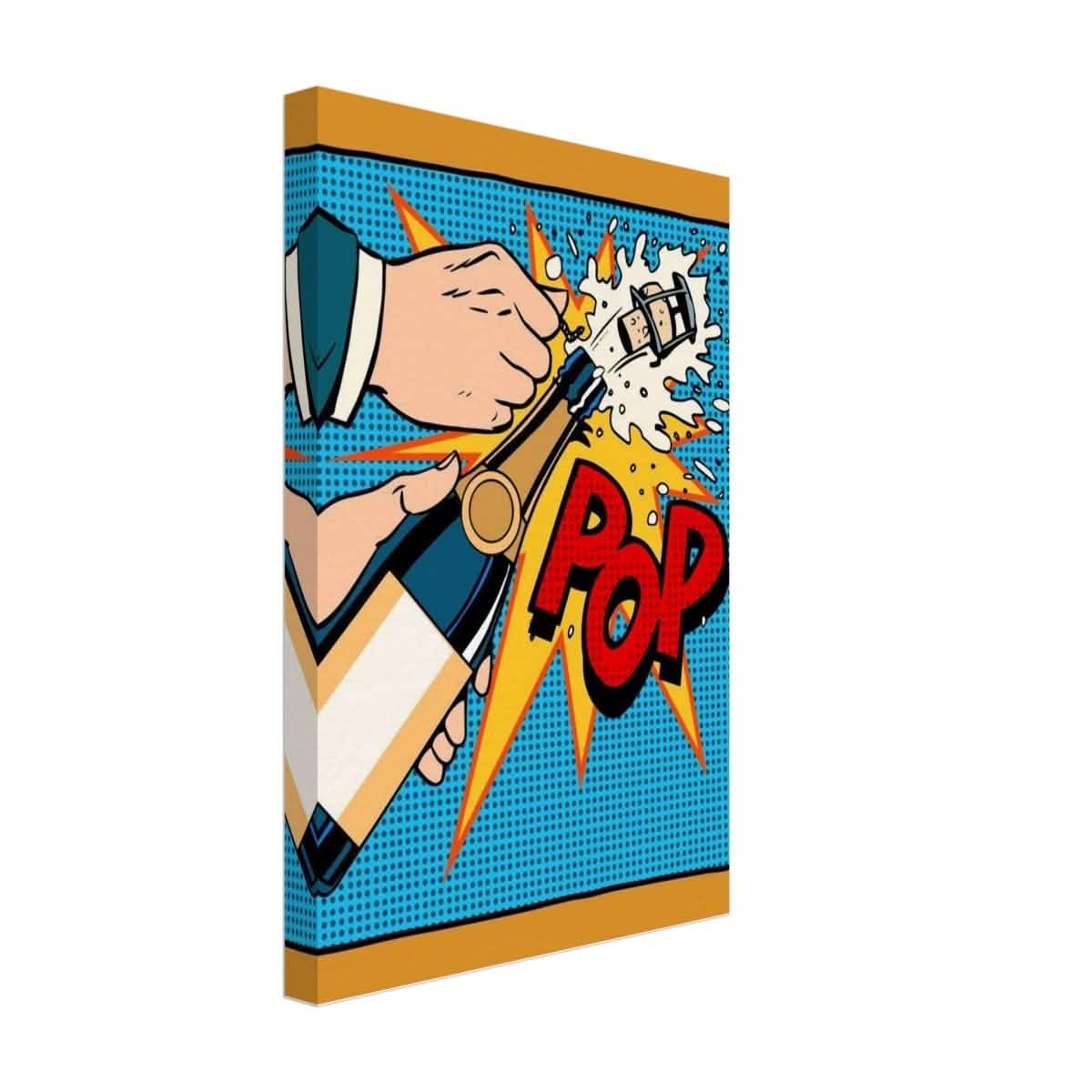 Da Vinci Pop Art Wall Art - Canvas - 30x45 cm / 12x18″ - Thick