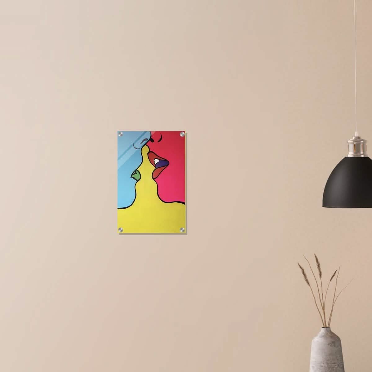 Da Vinci Pop Art Wall Art - Acrylic Print - 30x45 cm / 12x18″ -