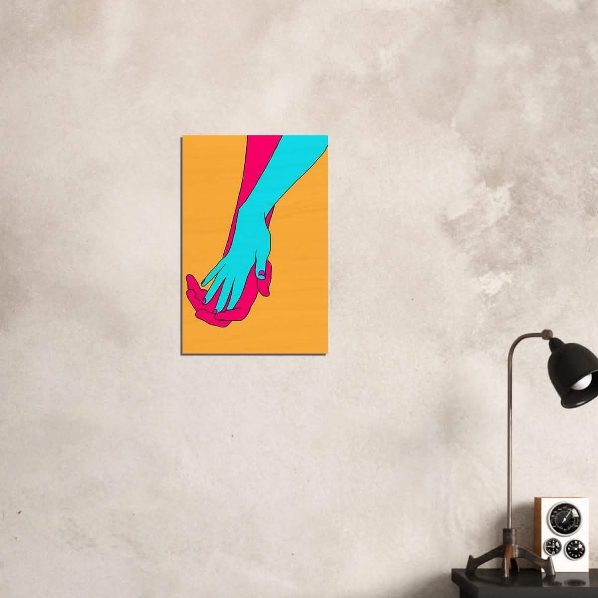 Da Vinci Pop Art Wall Art - Wood Prints - 40x60 cm / 16x24″ - 20 mm