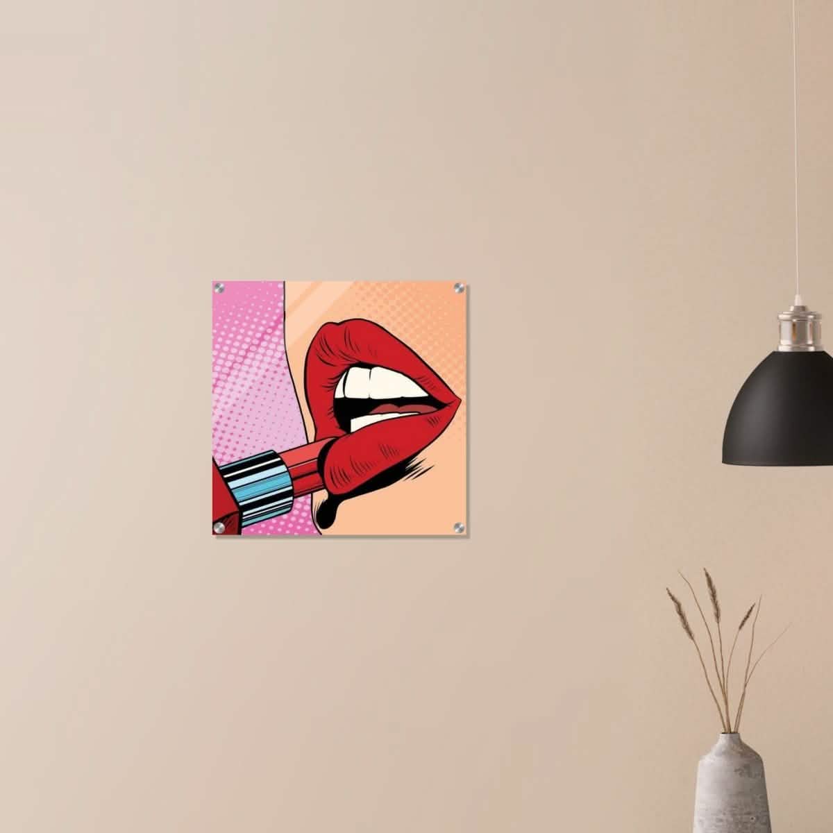 Da Vinci Pop Art Wall Art - Acrylic Print - 50x50 cm / 20x20″ -