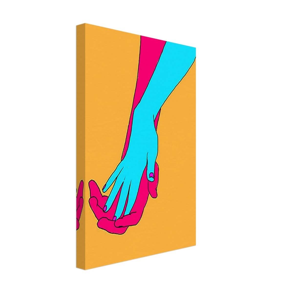 Da Vinci Pop Art Wall Art - Canvas - 30x45 cm / 12x18″ - Thick