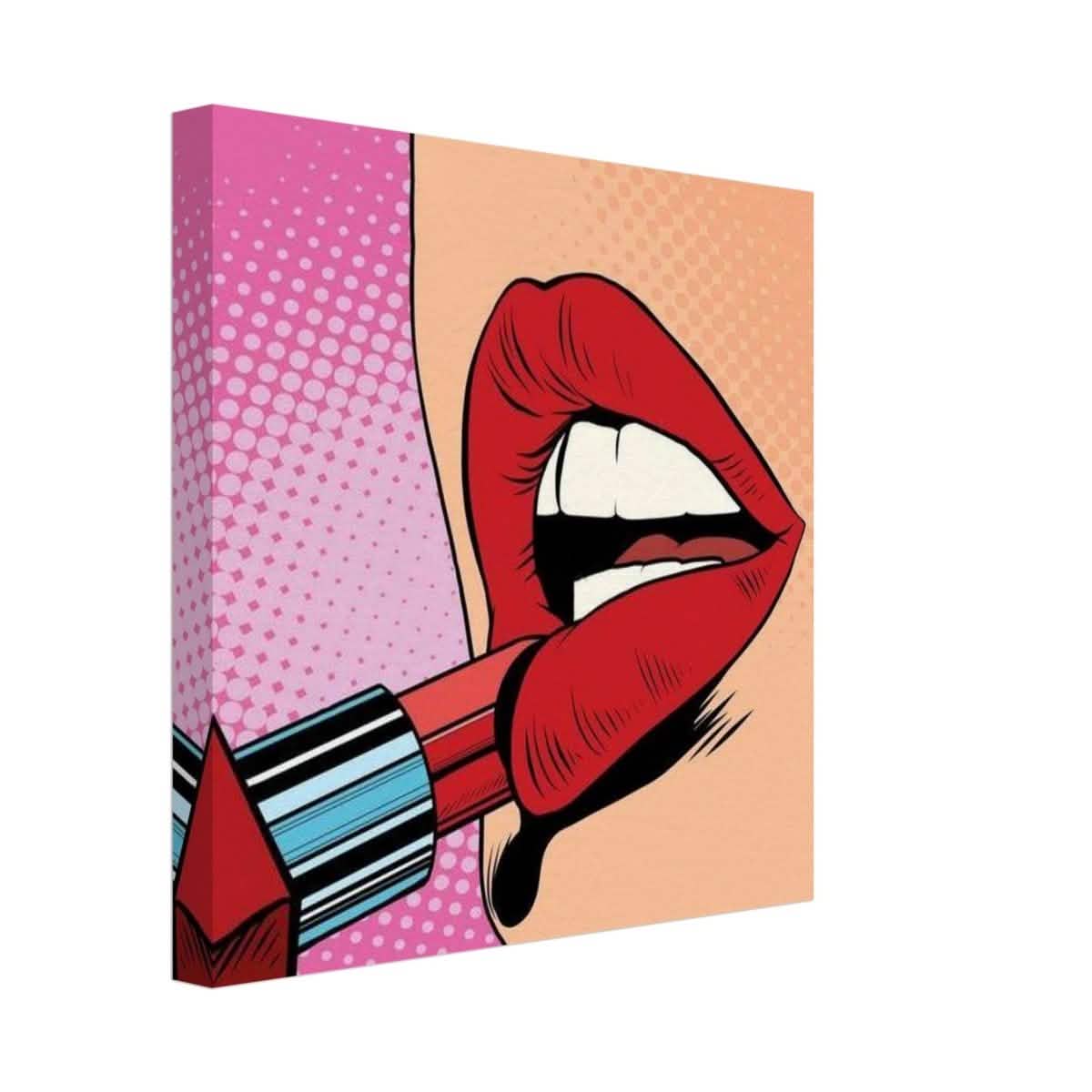 Da Vinci Pop Art Wall Art - Canvas - 30x30 cm / 12x12″ - Slim