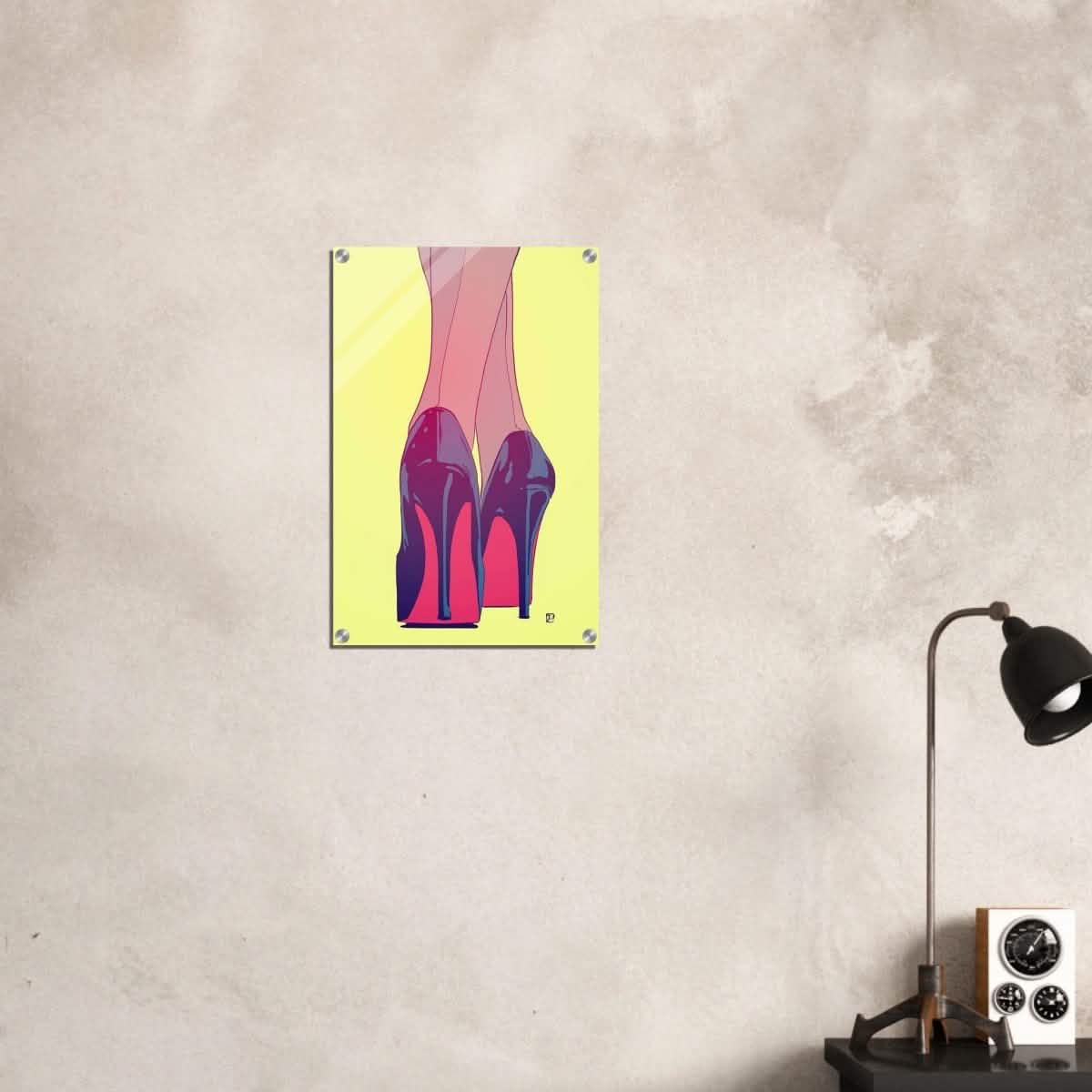 Da Vinci Pop Art Wall Art - Acrylic Print - 40x60 cm / 16x24″ -