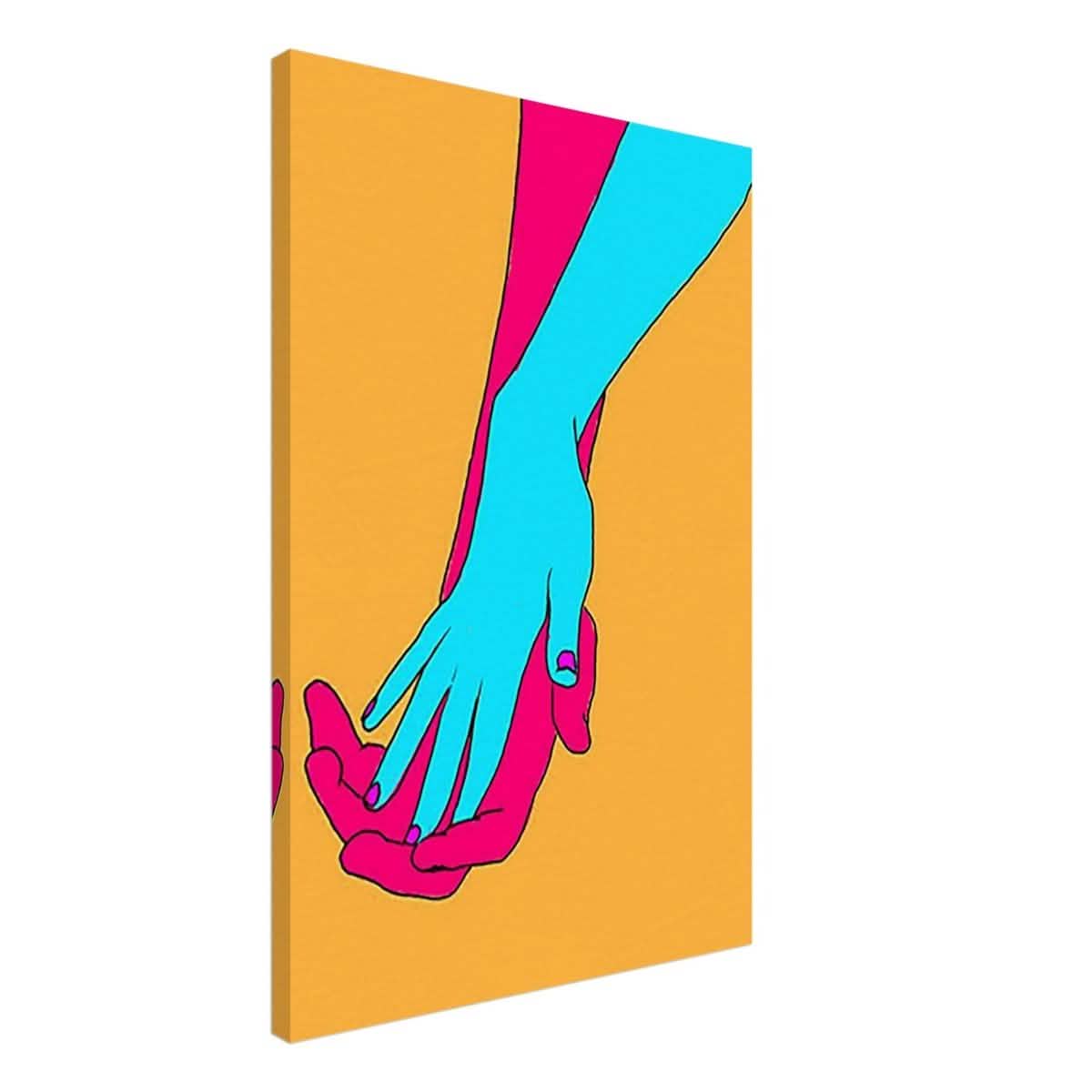 Da Vinci Pop Art Wall Art - Canvas - 50x75 cm / 20x30″ - Slim