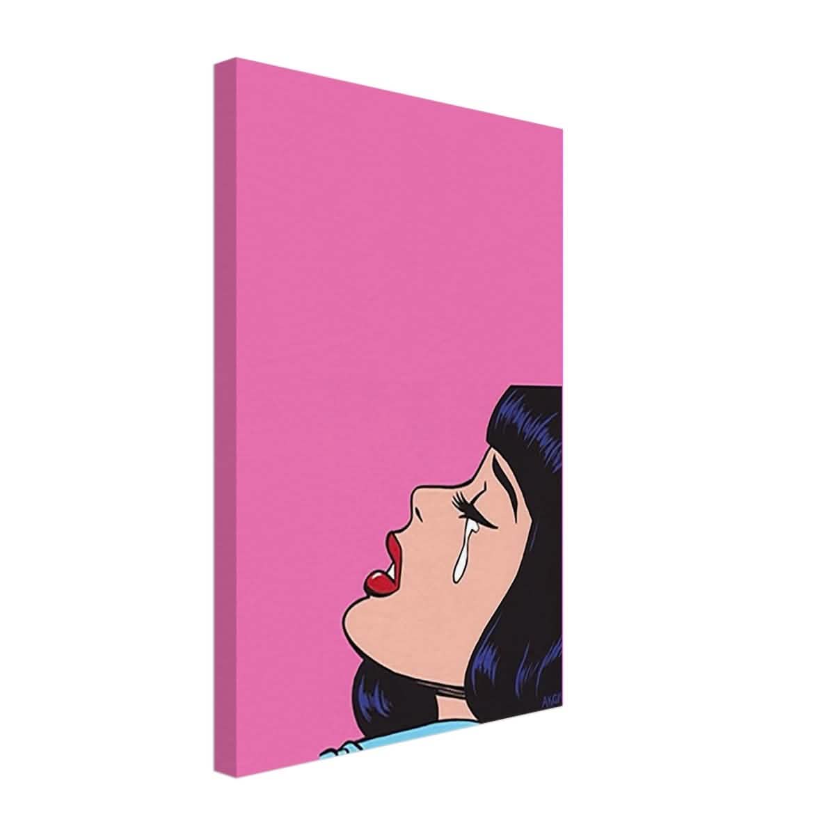 Da Vinci Pop Art Wall Art - Canvas - 30x45 cm / 12x18″ - Slim