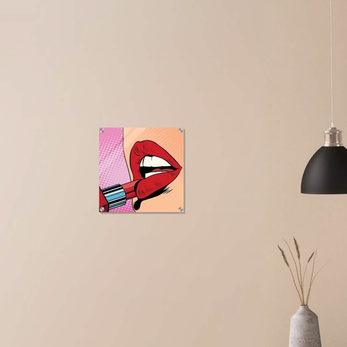 Da Vinci Pop Art Wall Art - Acrylic Print - 40x40 cm / 16x16″ -