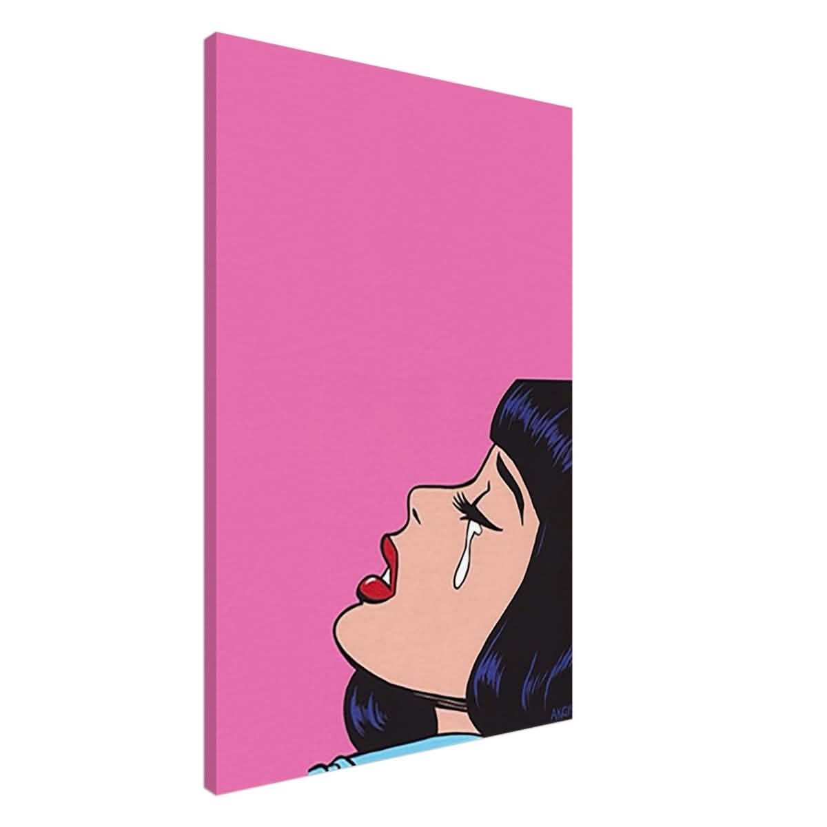 Da Vinci Pop Art Wall Art - Canvas - 60x90 cm / 24x36″ - Slim