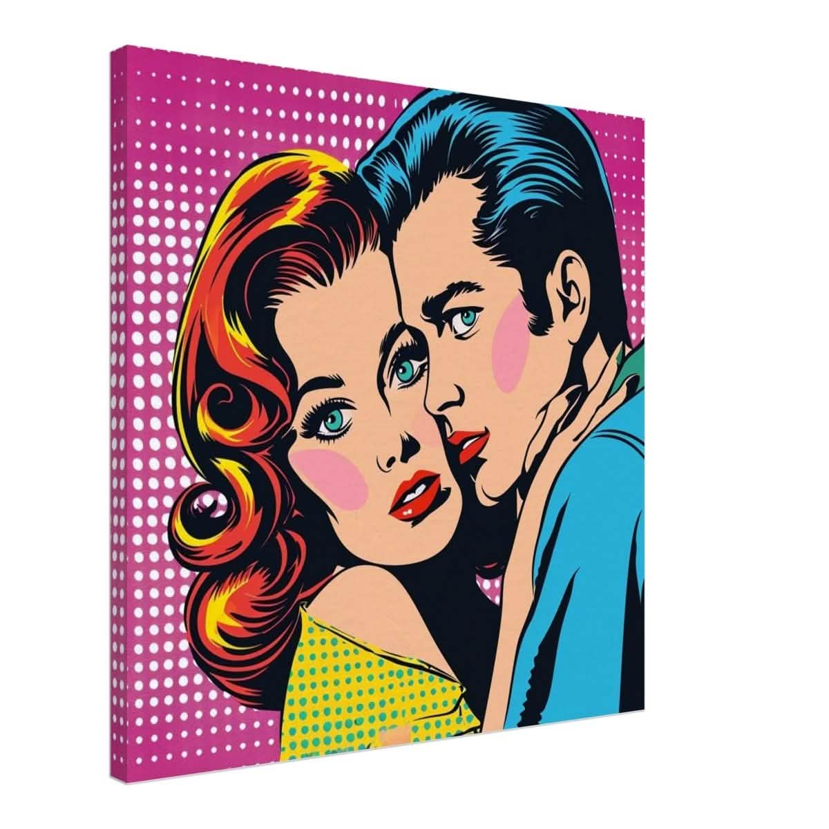 Da Vinci Pop Art Wall Art - Canvas - 60x60 cm / 24x24″ - Slim