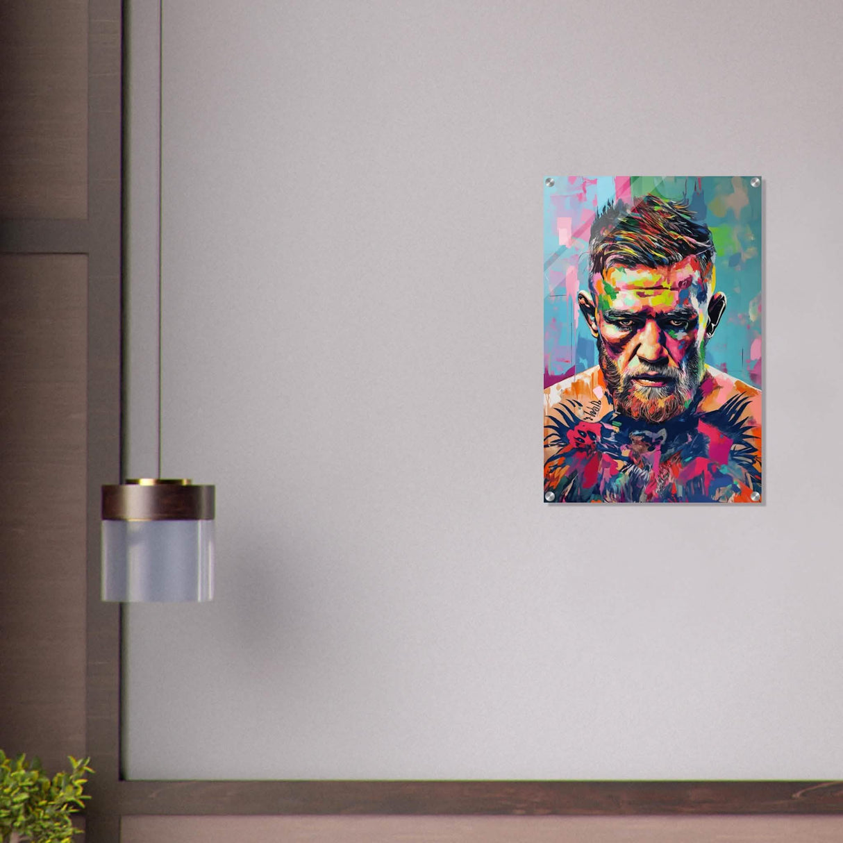 Da Vinci Pop Art Wall Art - Acrylic Print - 50x75 cm / 20x30″ -