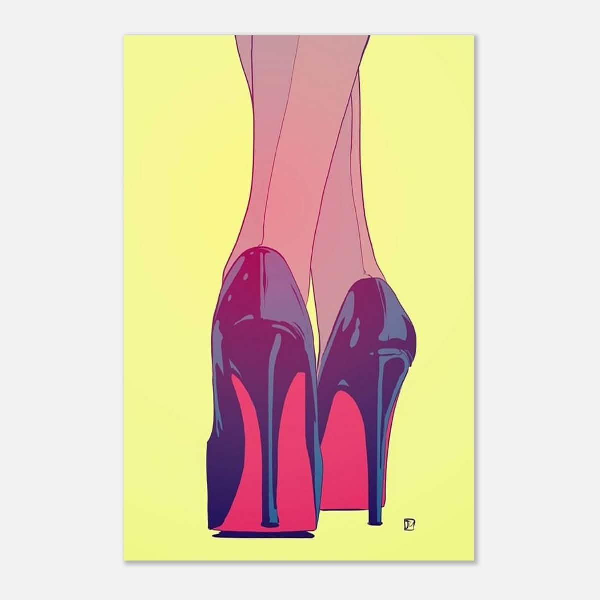 Da Vinci Pop Art Wall Art - Aluminum Print - 30x45 cm / 12x18″ -