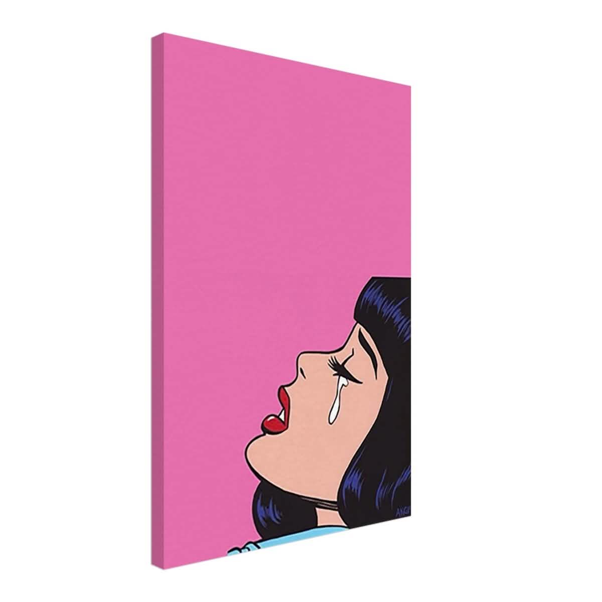 Da Vinci Pop Art Wall Art - Canvas - 40x60 cm / 16x24″ - Slim