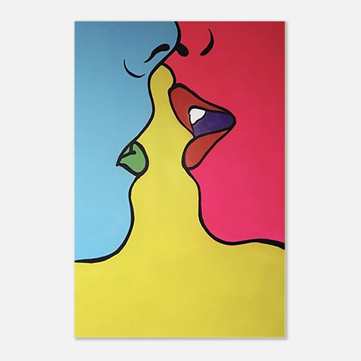 Da Vinci Pop Art Wall Art - Aluminum Print - 60x90 cm / 24x36″ -