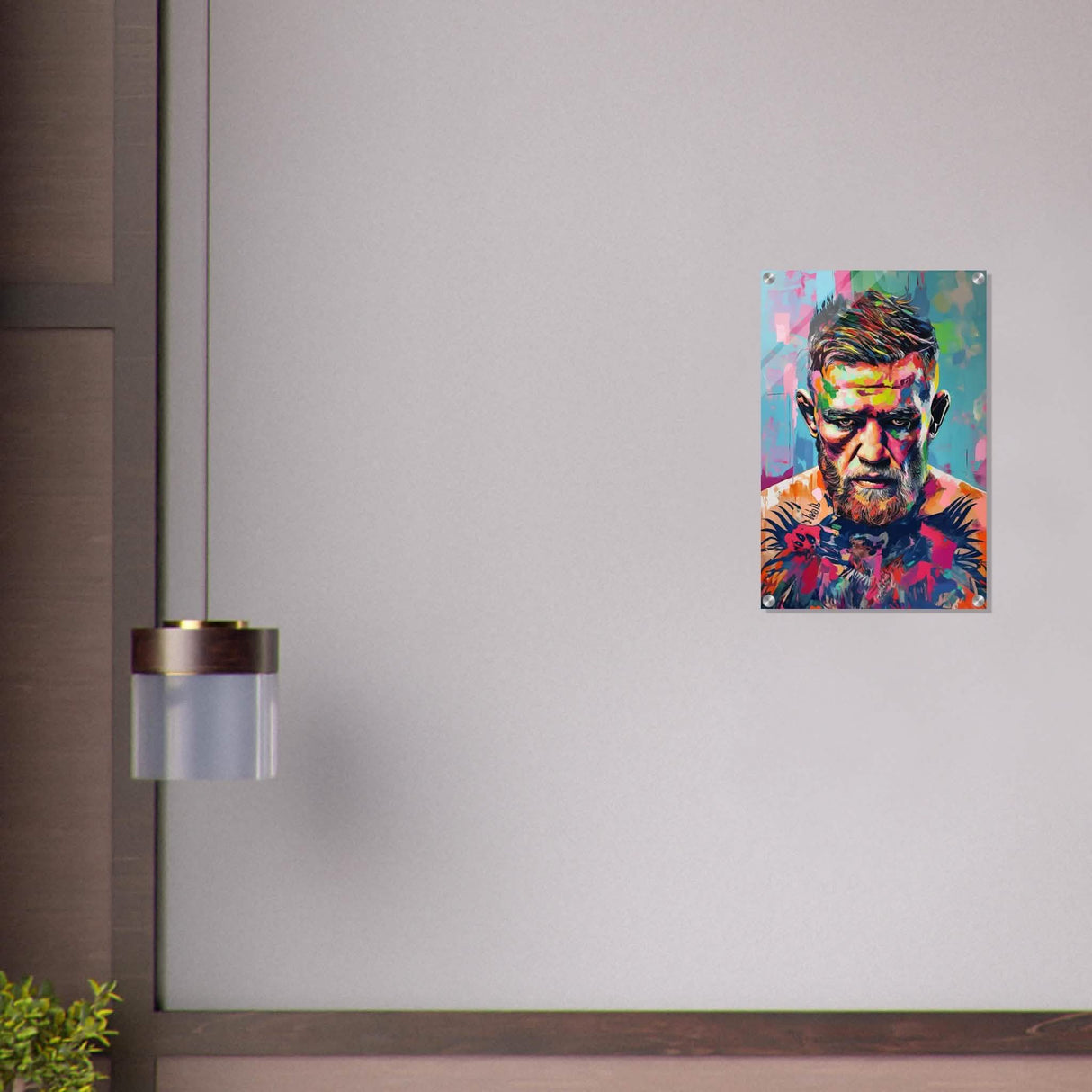 Da Vinci Pop Art Wall Art - Acrylic Print - 40x60 cm / 16x24″ -