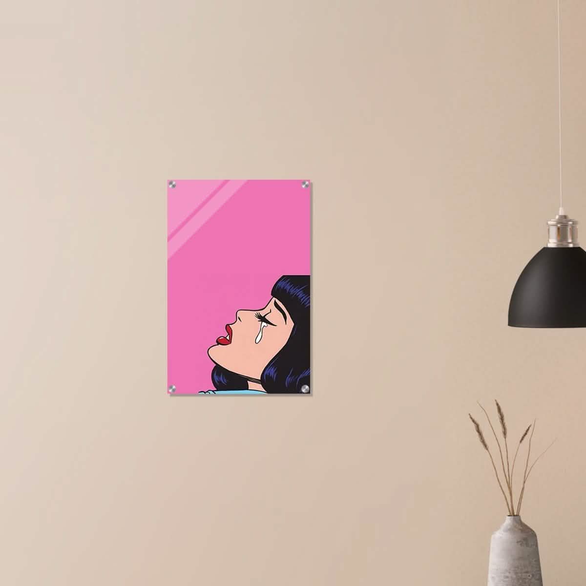 Da Vinci Pop Art Wall Art - Acrylic Print - 40x60 cm / 16x24″ -