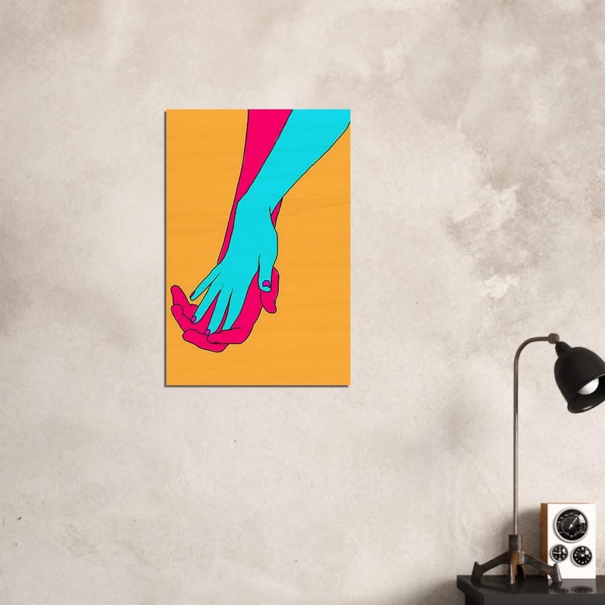 Da Vinci Pop Art Wall Art - Wood Prints - 50x75 cm / 20x30″ - 10 mm