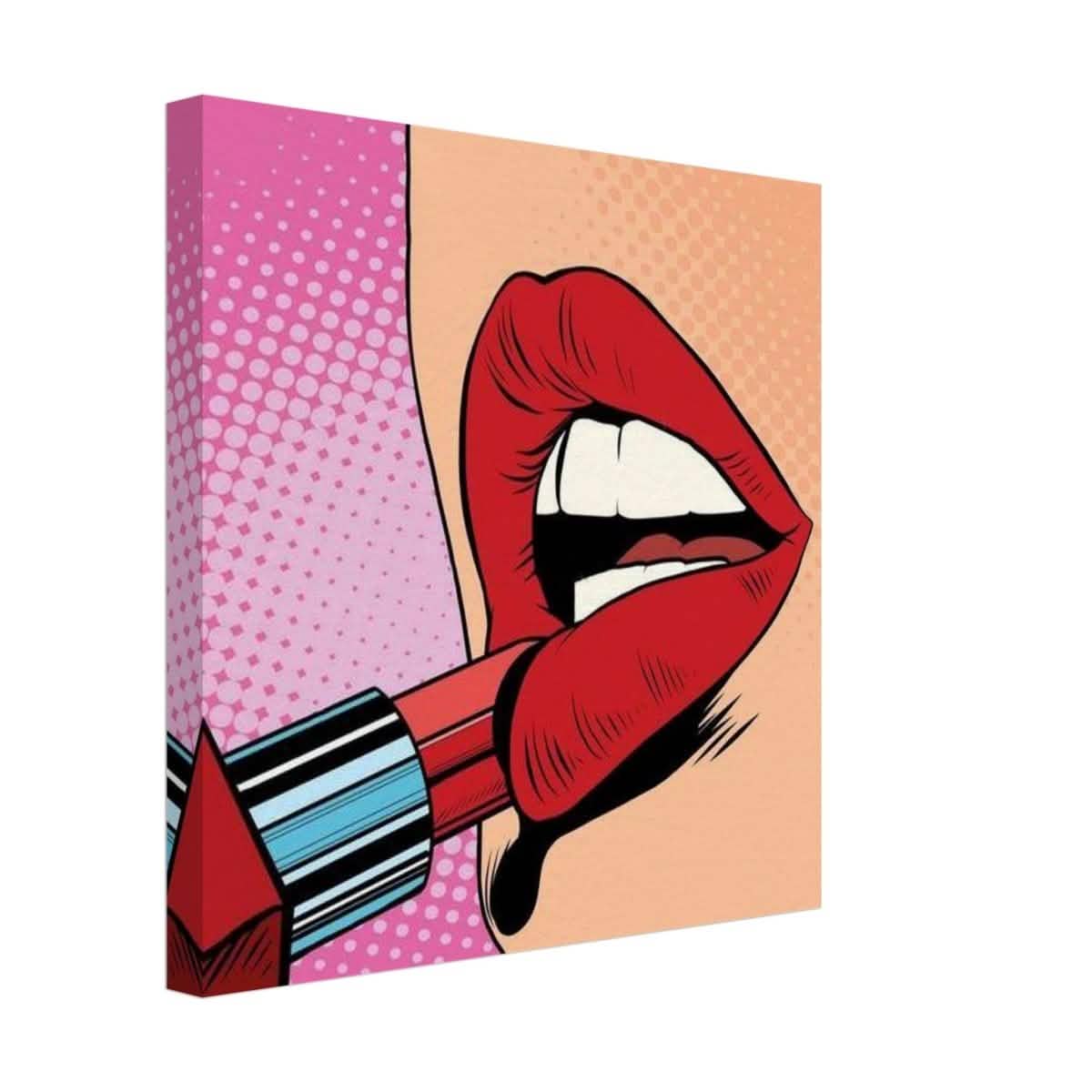 Da Vinci Pop Art Wall Art - Canvas - 40x40 cm / 16x16″ - Thick