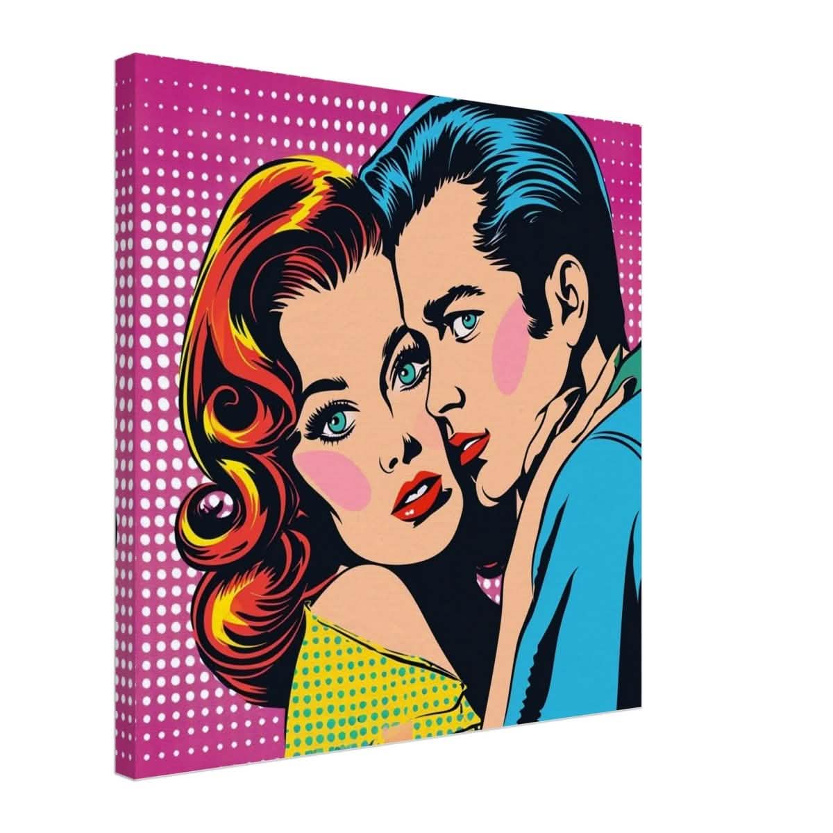 Da Vinci Pop Art Wall Art - Canvas - 50x50 cm / 20x20″ - Slim