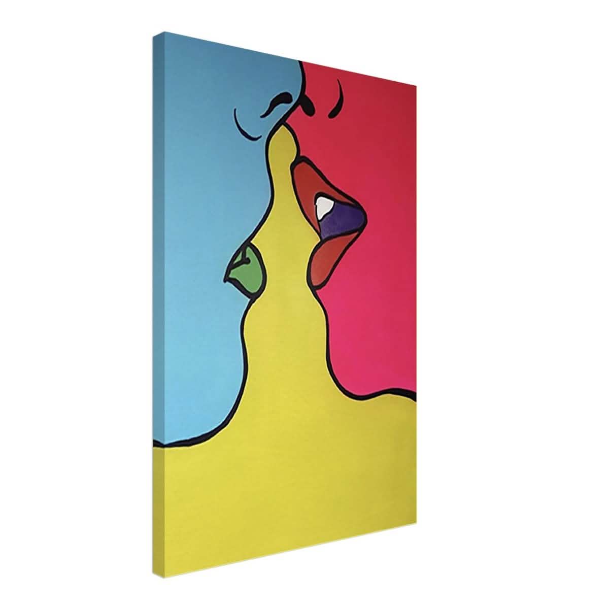 Da Vinci Pop Art Wall Art - Canvas - 50x75 cm / 20x30″ - Thick