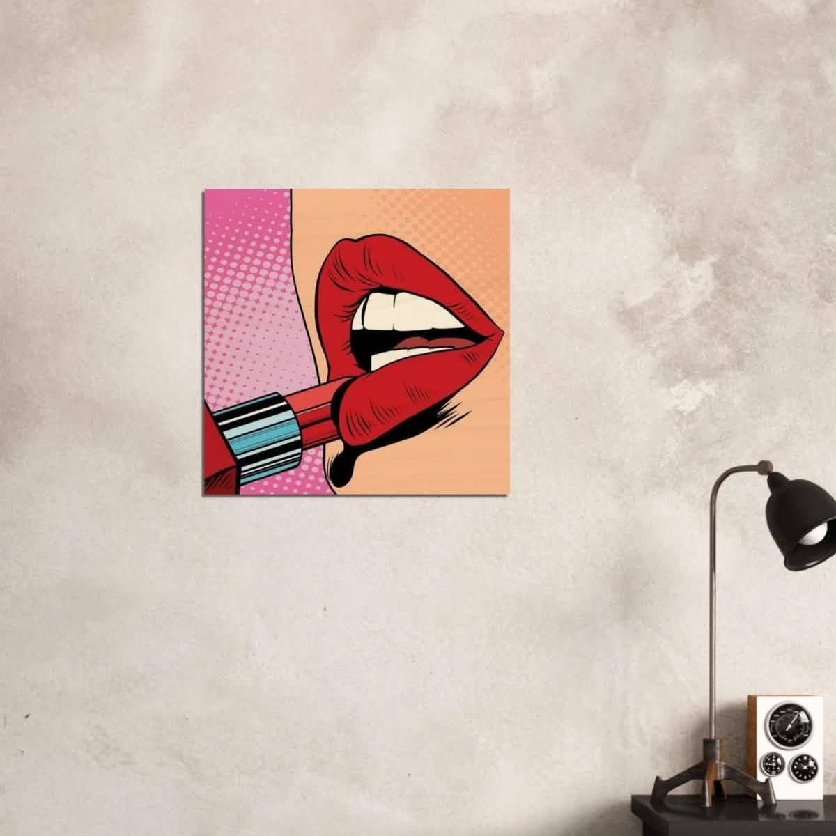 Da Vinci Pop Art Wall Art - Wood Prints - 60x60 cm / 24x24″ - 20 mm