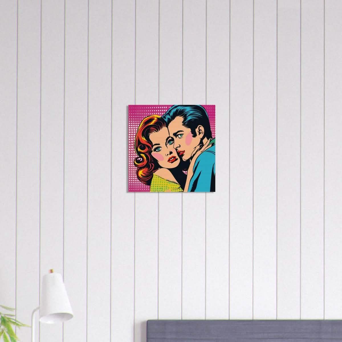 Da Vinci Pop Art Wall Art - Wood Prints - 40x40 cm / 16x16″ - 20 mm