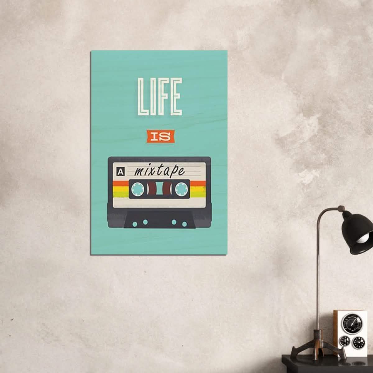 Da Vinci Pop Art Wall Art - Wood Prints - 60x90 cm / 24x36″ - 10 mm