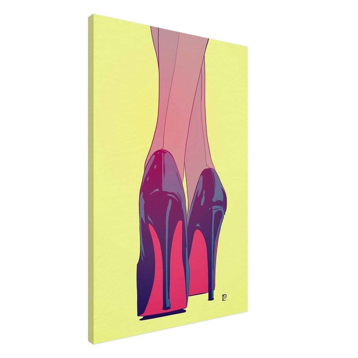 Da Vinci Pop Art Wall Art - Canvas - 60x90 cm / 24x36″ - Slim