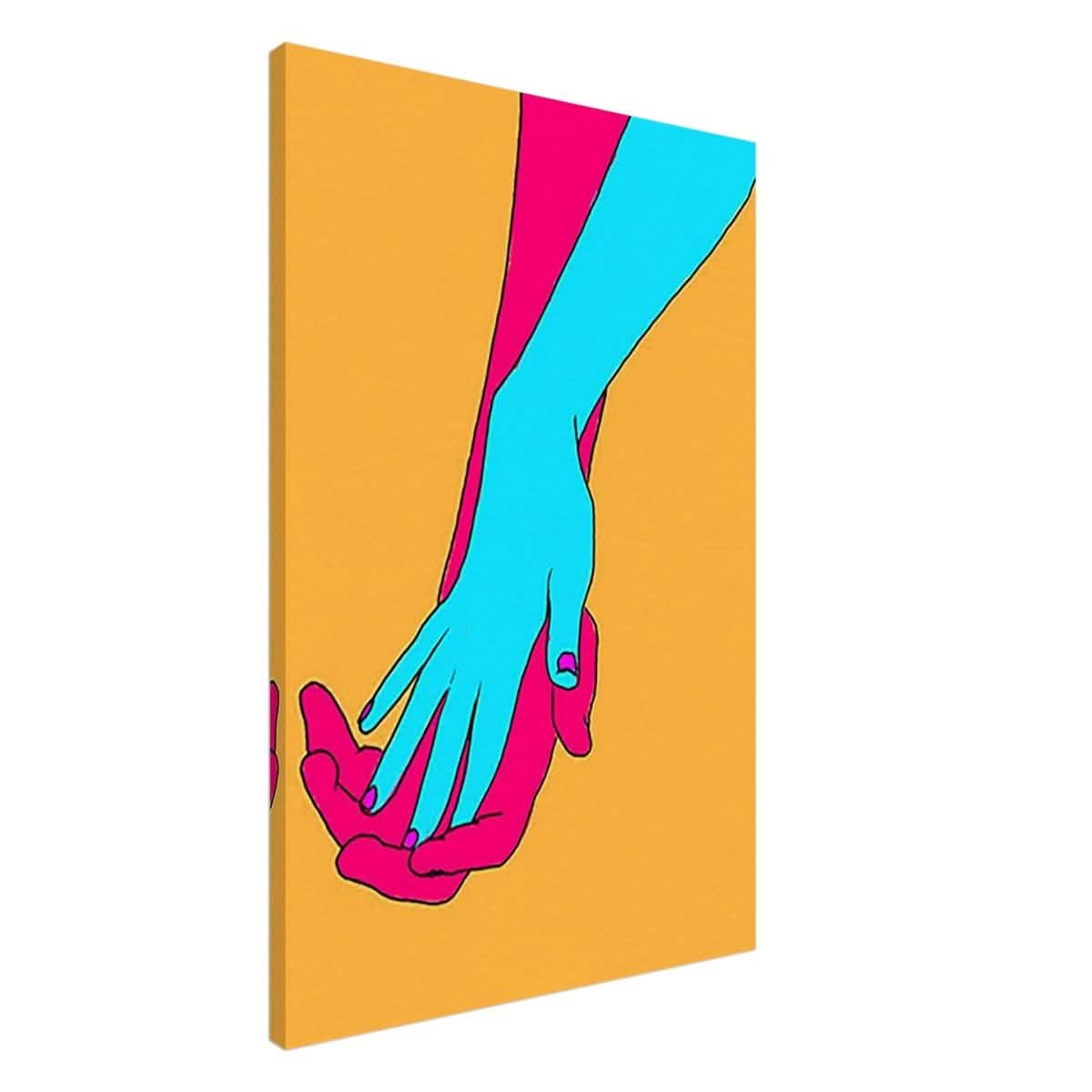 Da Vinci Pop Art Wall Art - Canvas - 60x90 cm / 24x36″ - Slim