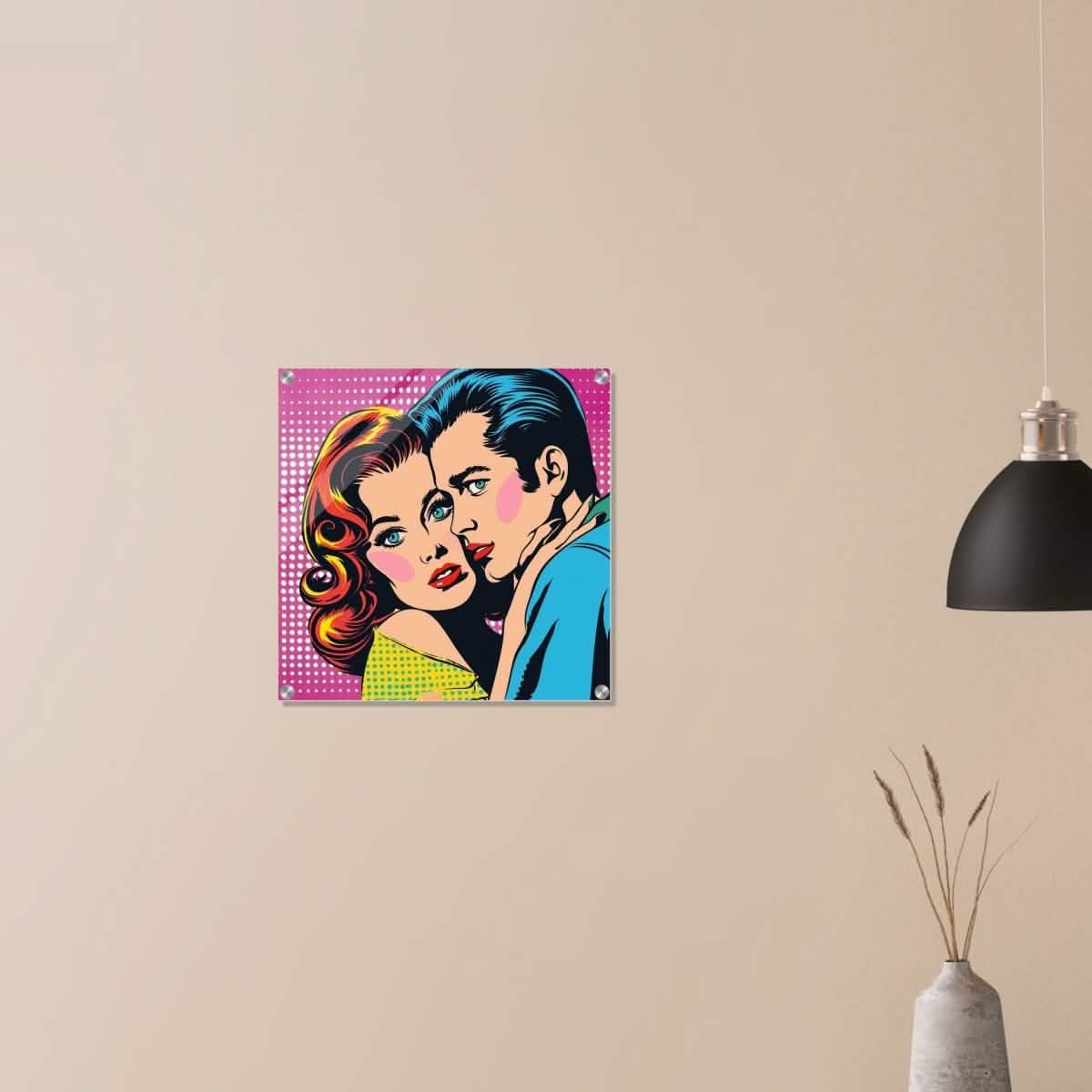 Da Vinci Pop Art Wall Art - Acrylic Print - 50x50 cm / 20x20″ -