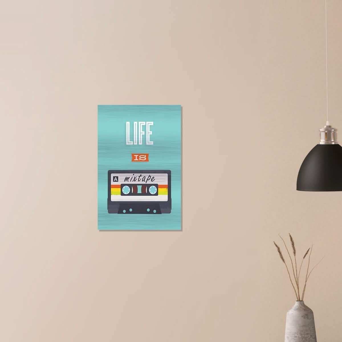 Da Vinci Pop Art Wall Art - Brushed Aluminum Print - 40x60 cm / 16x24″ -